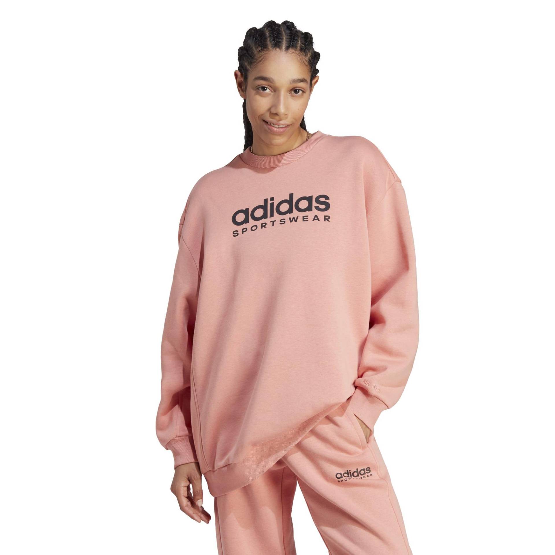 Adidas Sweatshirt Damen - All Szn lehmfarben von Adidas