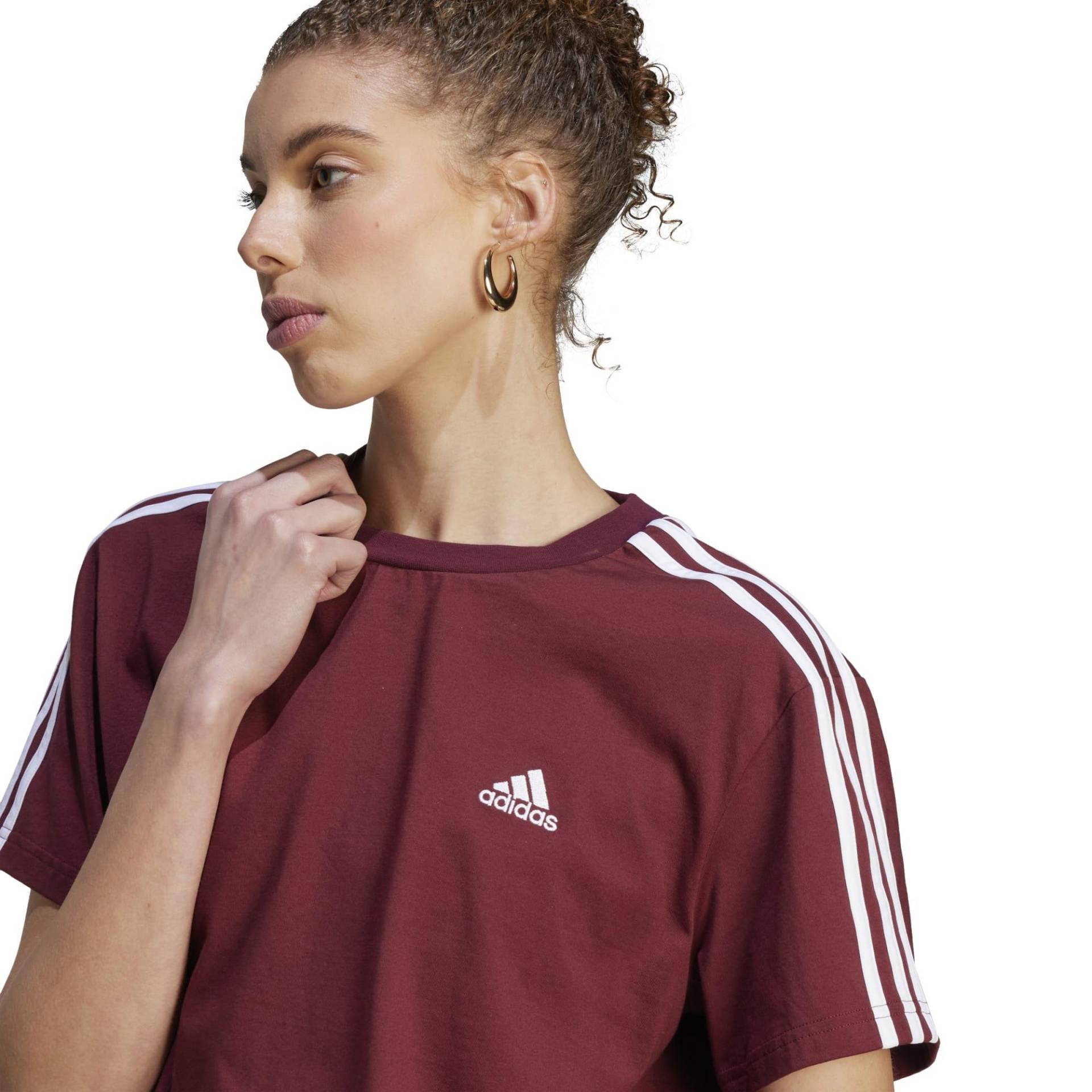 Adidas T-Shirt Damen - rot von Adidas