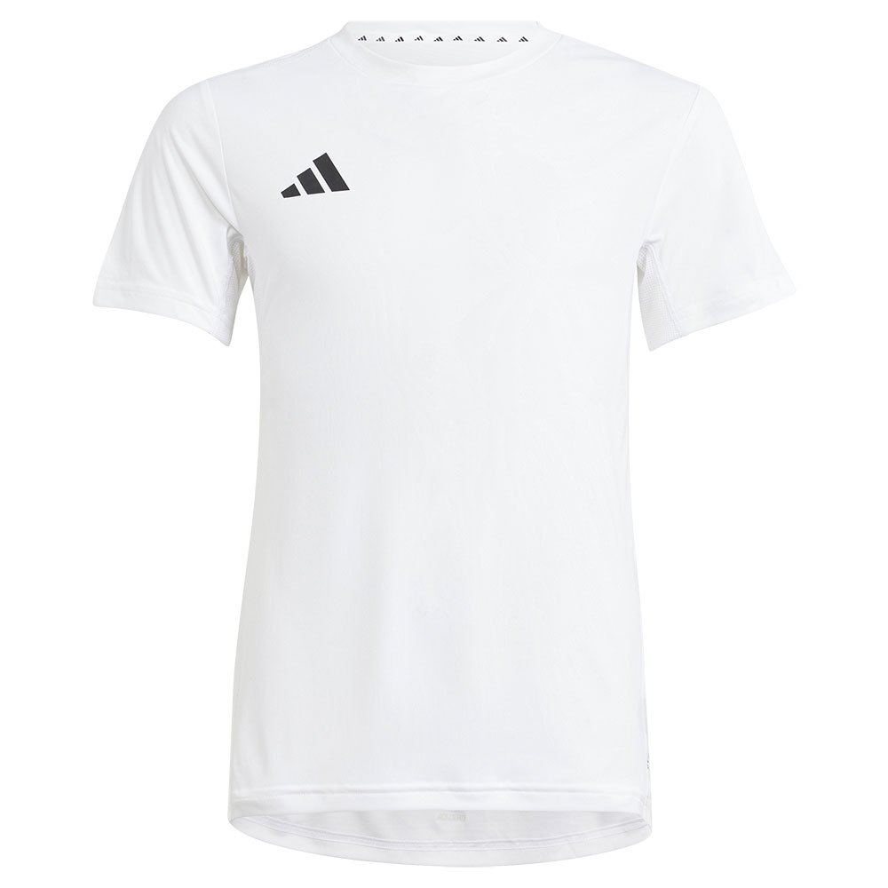 Adidas Team Short Sleeve T-shirt Weiß 7-8 Years Junge von Adidas