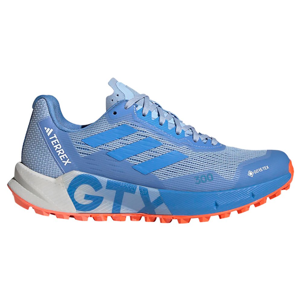 Adidas Terrex Agravic Flow 2 Goretex Trail Running Shoes Blau EU 38 Frau von Adidas
