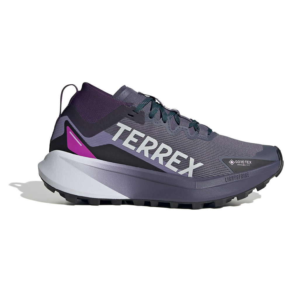 Adidas Terrex Agravic Goretex Trail Running Shoes Lila EU 40 Frau von Adidas