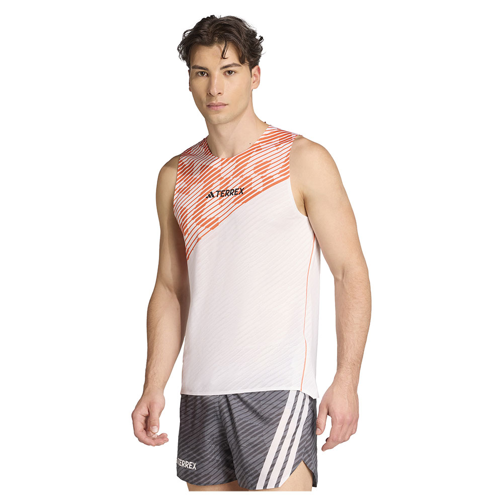 Adidas Terrex Techrock Pro Sleeveless T-shirt Weiß XL Mann von Adidas