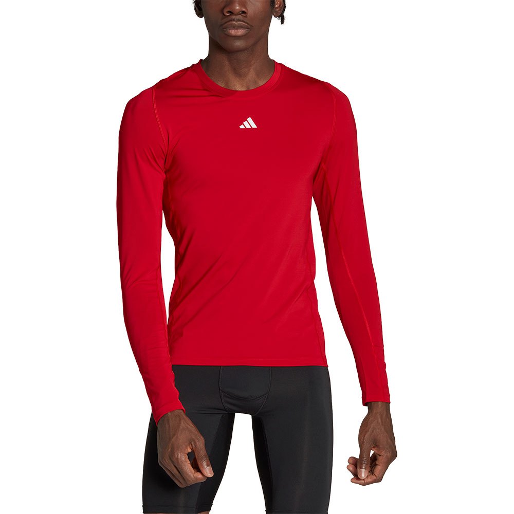 Adidas Tf Long Sleeve T-shirt Rot XL / Regular Mann von Adidas