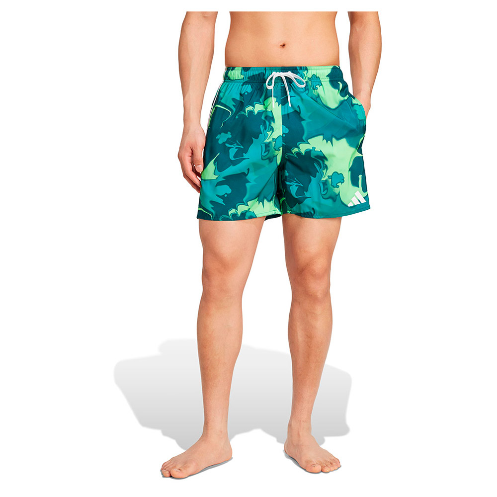 Adidas Tie-dye Swim 5´´ Swimming Shorts Blau XL Mann von Adidas