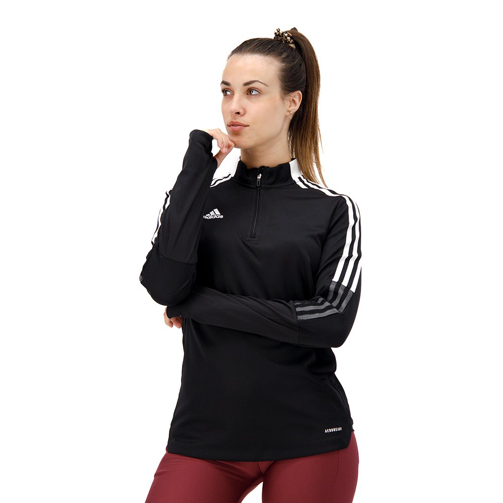 Adidas Tiro 21 Training Sweatshirt Schwarz XS / Regular Frau von Adidas