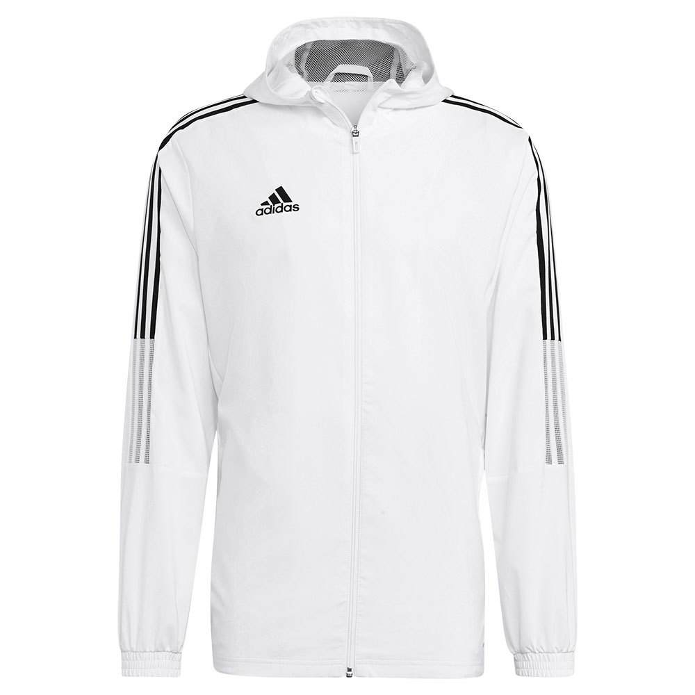 Adidas Tiro 21 Windbreaker 2´´ Jacket Weiß S / Regular Mann von Adidas