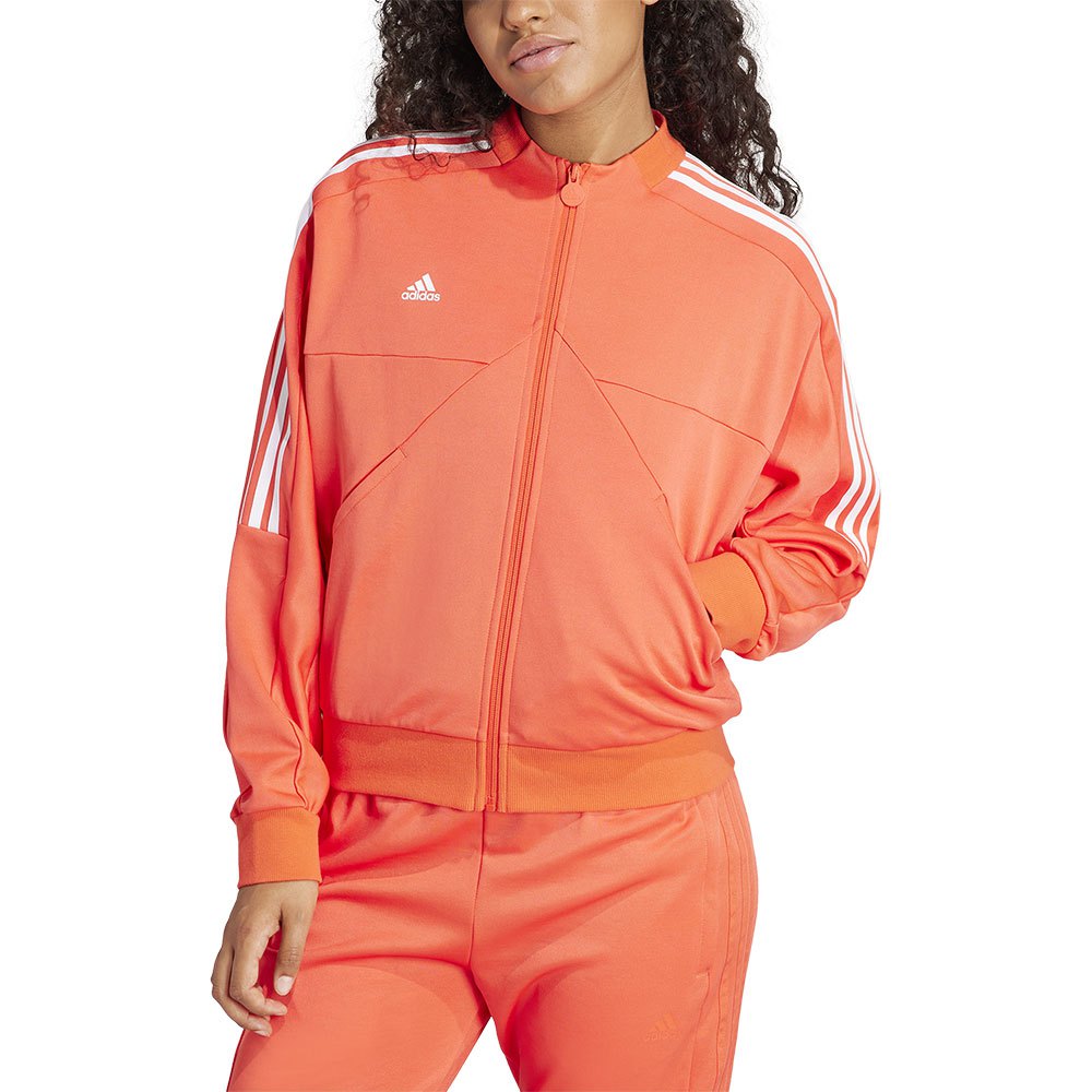 Adidas Tiro Cb Tracksuit Jacket Orange 2XS Frau von Adidas