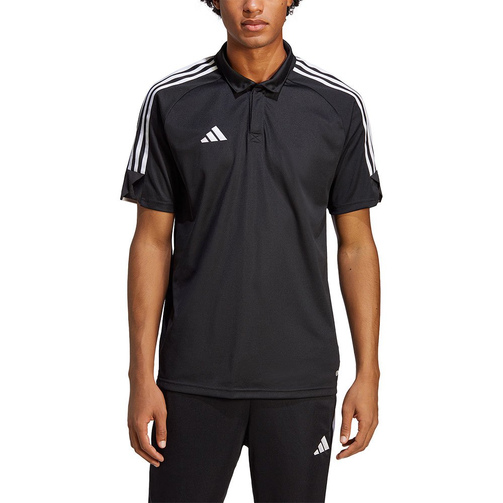 Adidas Tiro23 L Short Sleeve Polo Schwarz S / Regular Mann von Adidas