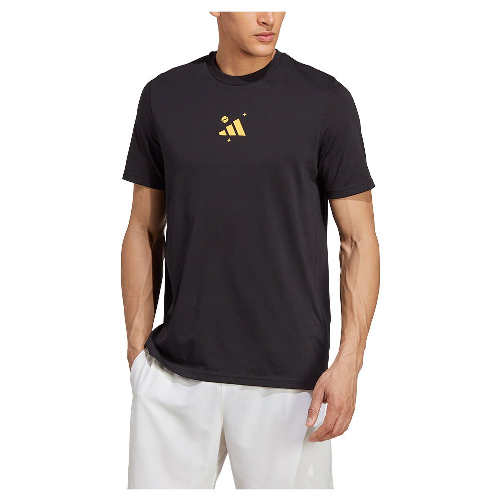 Adidas Tns Short Sleeve T-shirt Schwarz XS Mann von Adidas