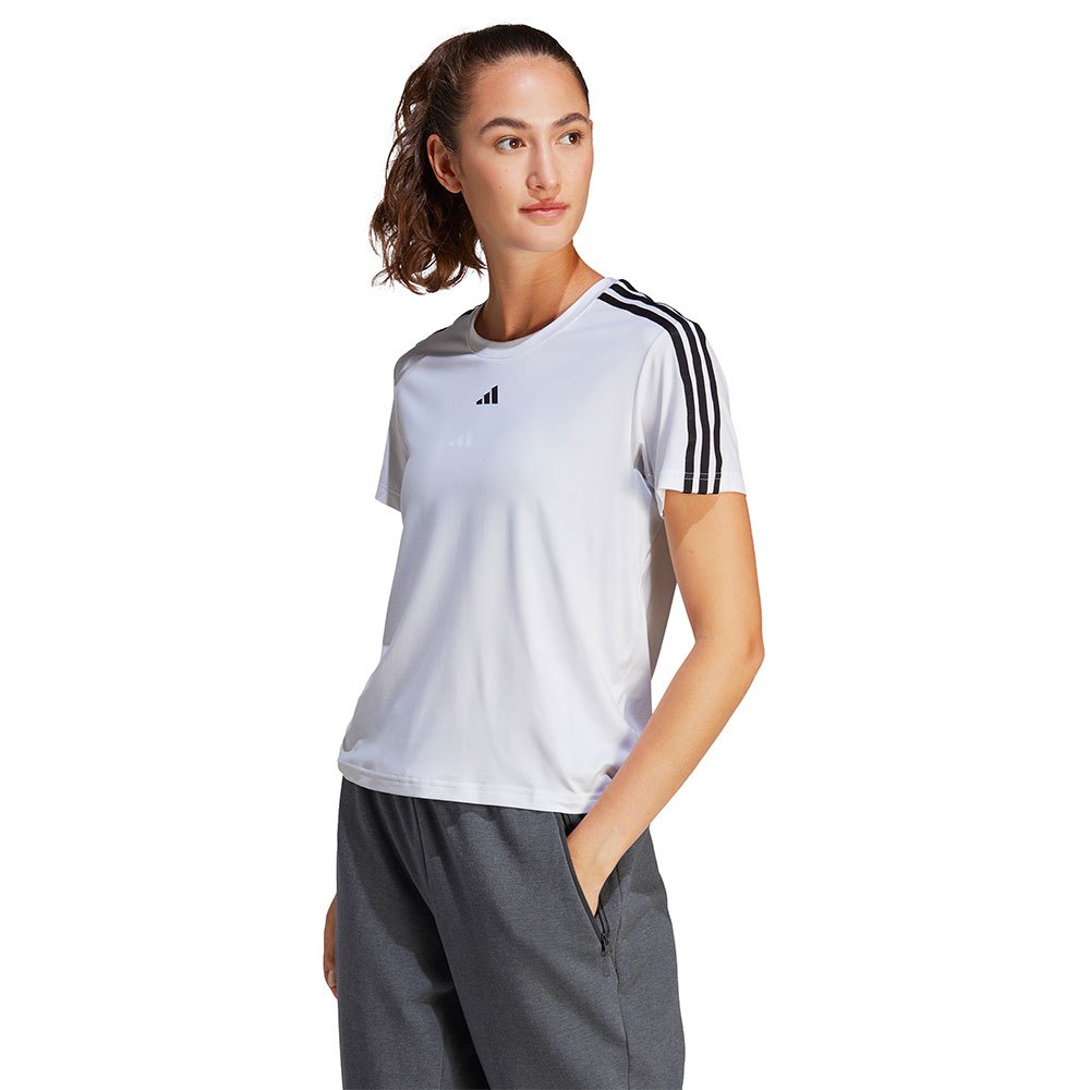Adidas Tr-es 3s Short Sleeve T-shirt Weiß S / Regular Frau von Adidas