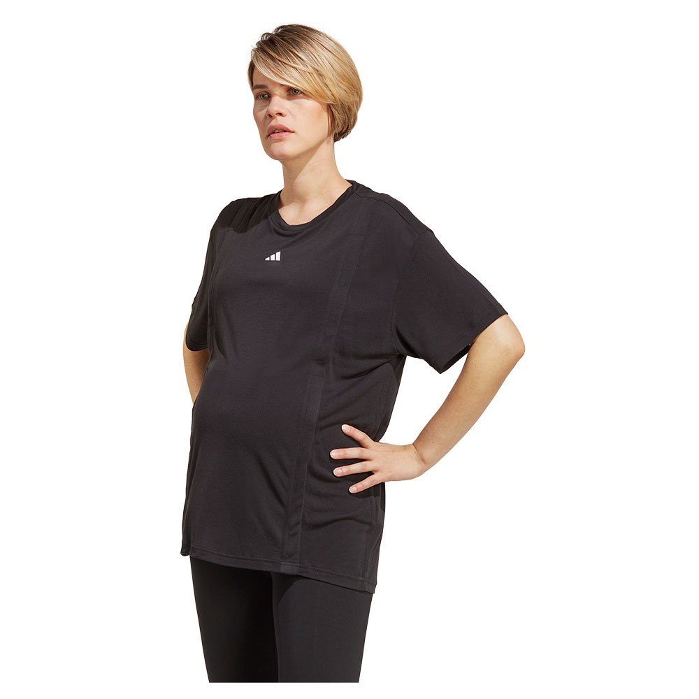Adidas Tr-es Mat Short Sleeve T-shirt Schwarz XL Frau von Adidas
