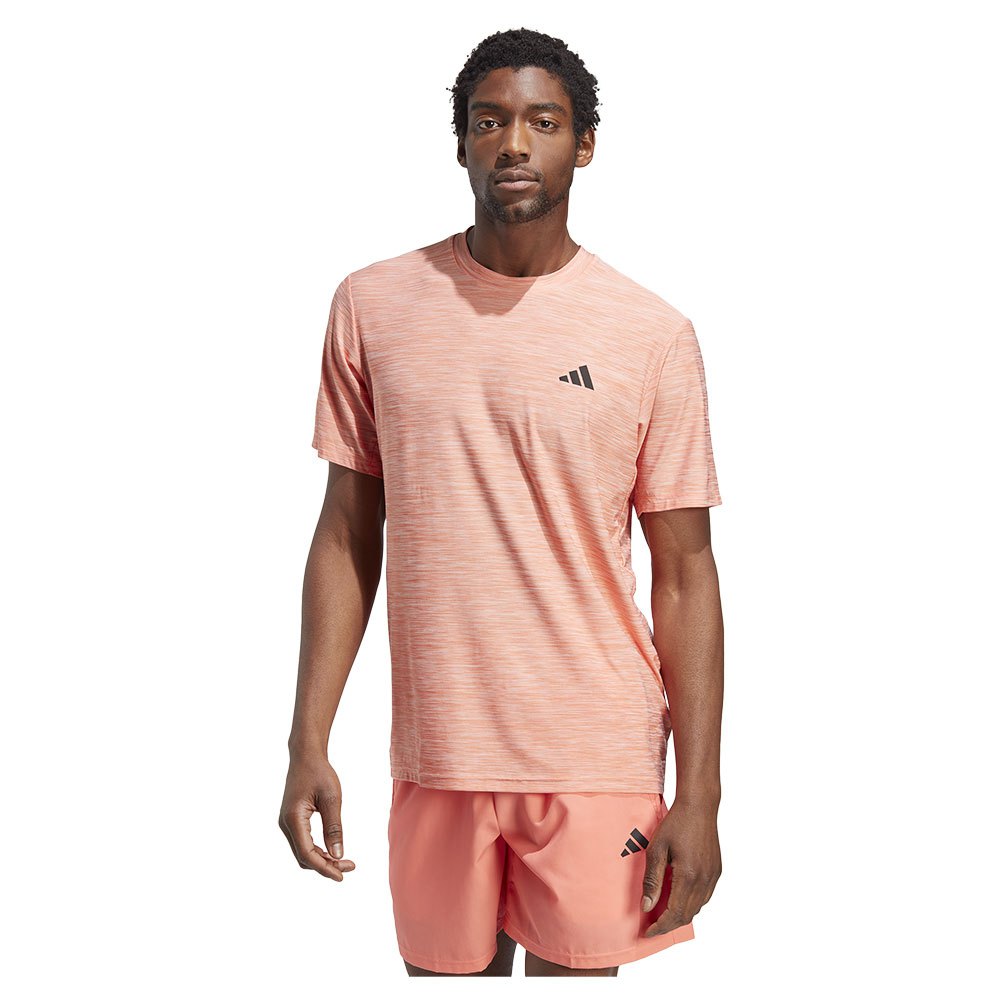 Adidas Tr-es Stretch Short Sleeve T-shirt Orange S / Regular Mann von Adidas