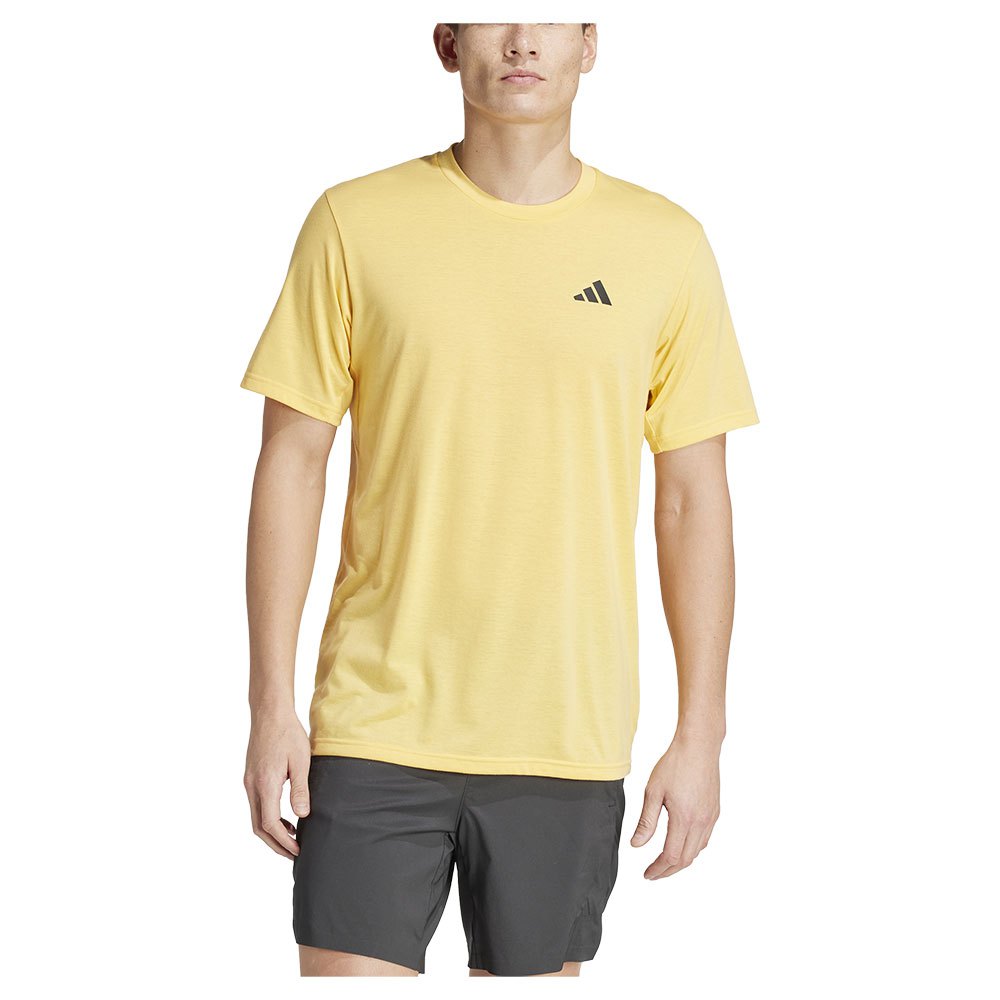 Adidas Train Essentials Feelready Short Sleeve T-shirt Gelb 2XL / Regular Mann von Adidas