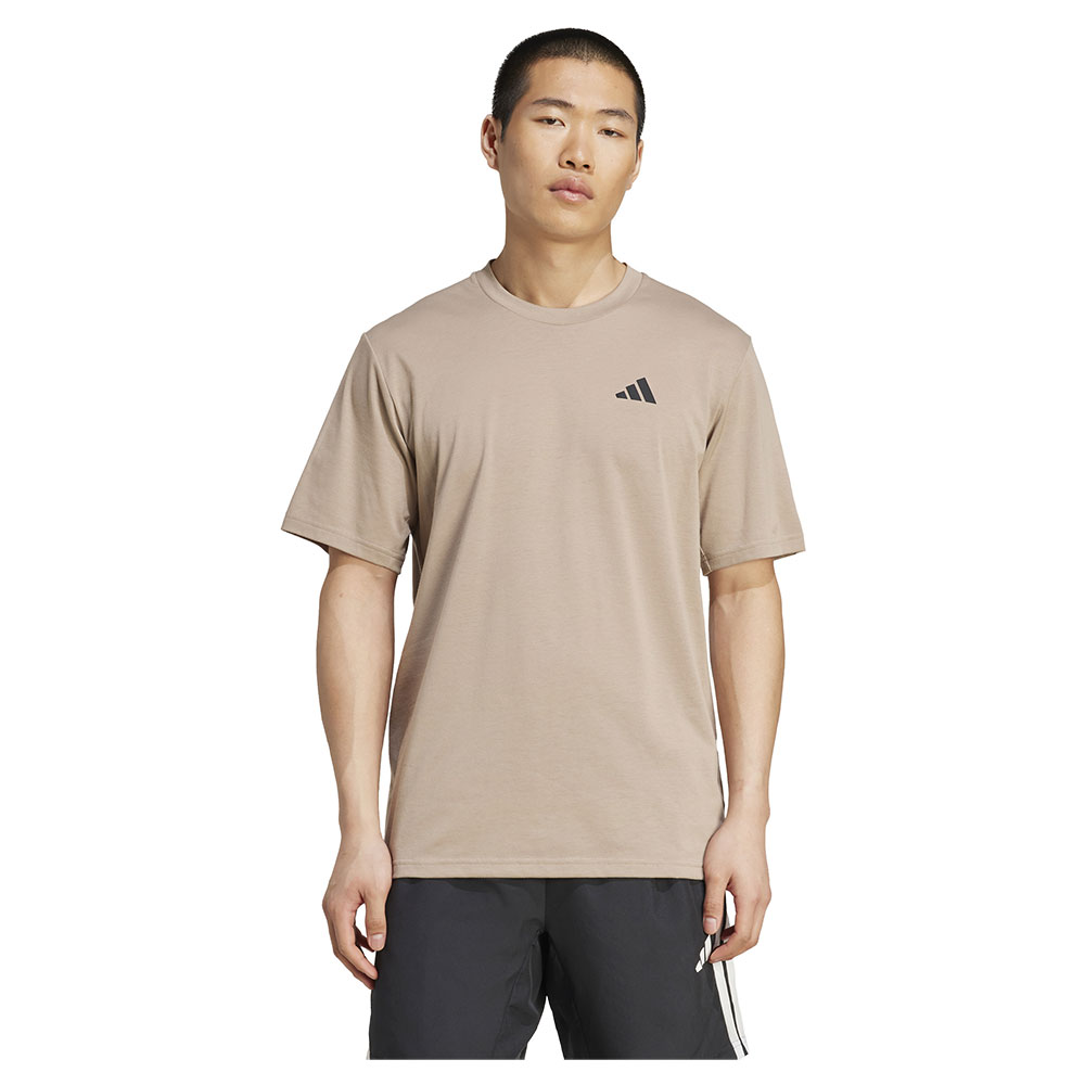 Adidas Train Essentials Feelready Training Short Sleeve T-shirt Beige XL / Regular Mann von Adidas