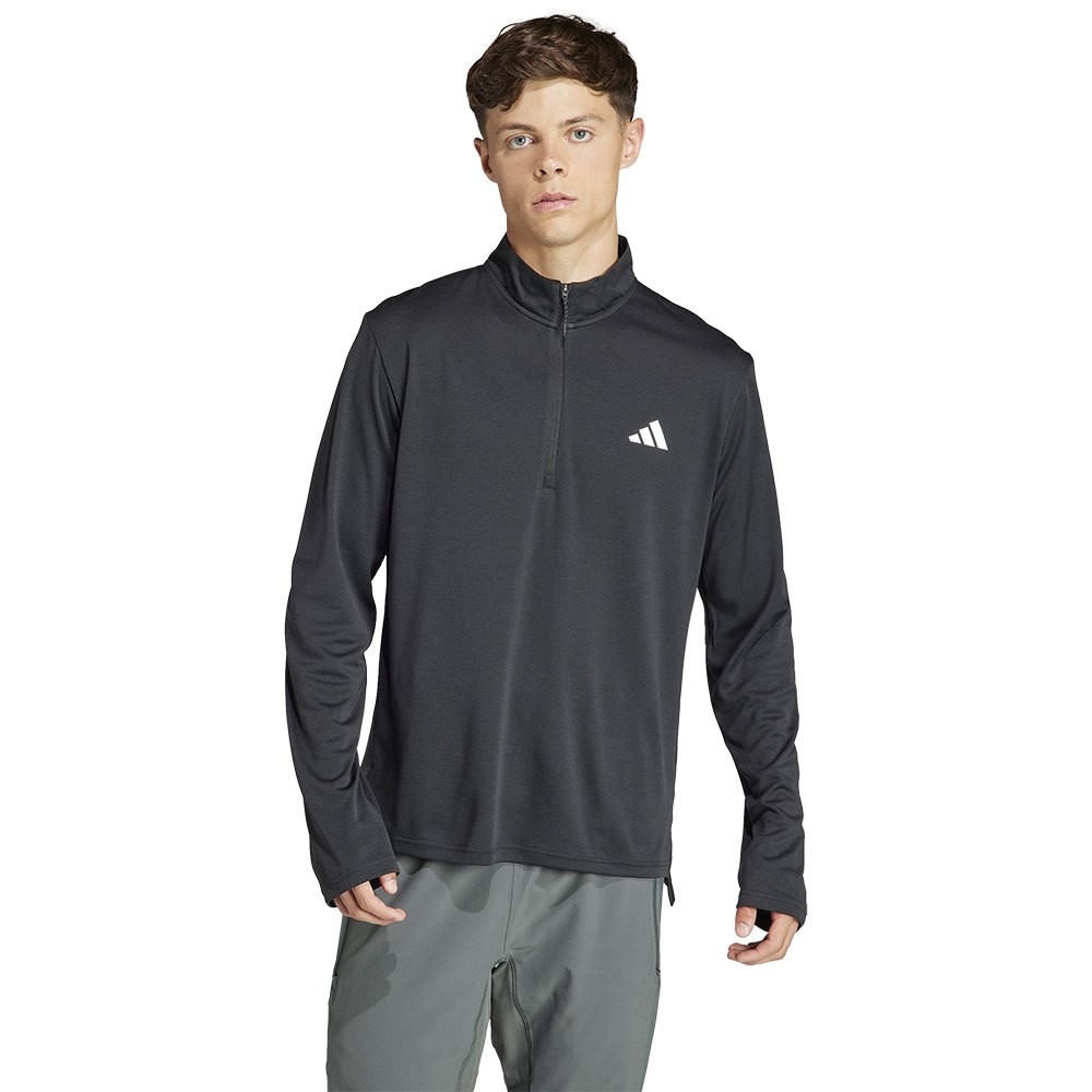 Adidas Train Essentials Half Zip Sweatshirt Schwarz L Mann von Adidas