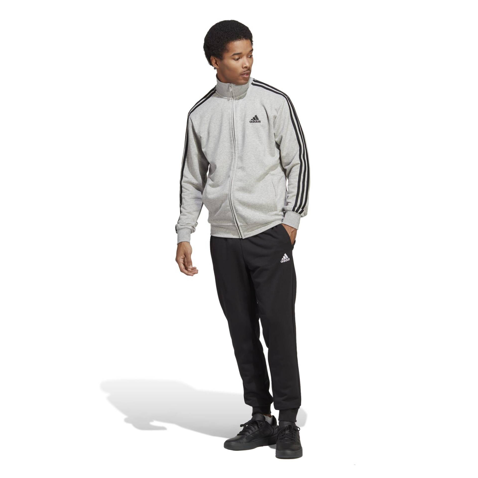 Adidas Trainingsanzug Herren - grau/schwarz von Adidas
