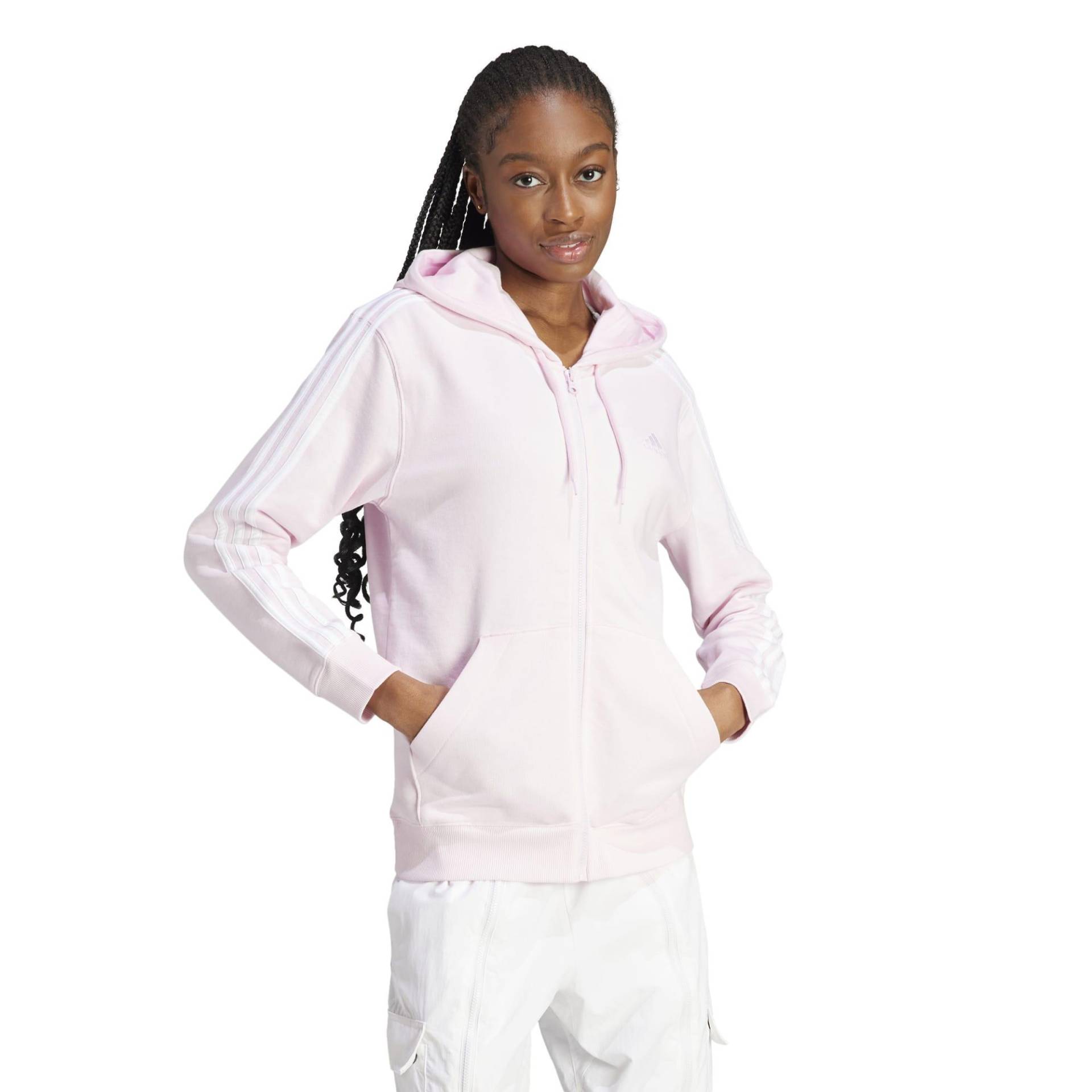 Adidas Trainingsjacke mit Kapuze Damen - rosa von Adidas