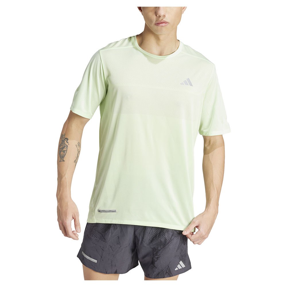 Adidas Ultimate Eng Short Sleeve T-shirt Grün XL Mann von Adidas
