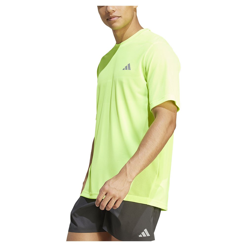 Adidas Ultimate Knit Short Sleeve T-shirt Gelb L Mann von Adidas