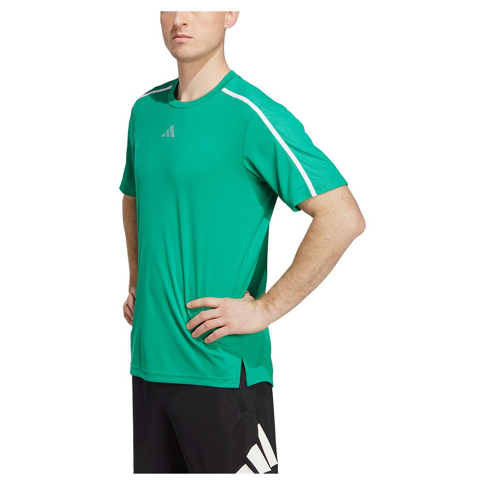 Adidas Wo Base Short Sleeve T-shirt Grün L Mann von Adidas