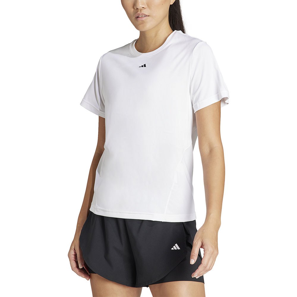 Adidas Wtr Designed For Training Short Sleeve T-shirt Weiß XL Frau von Adidas