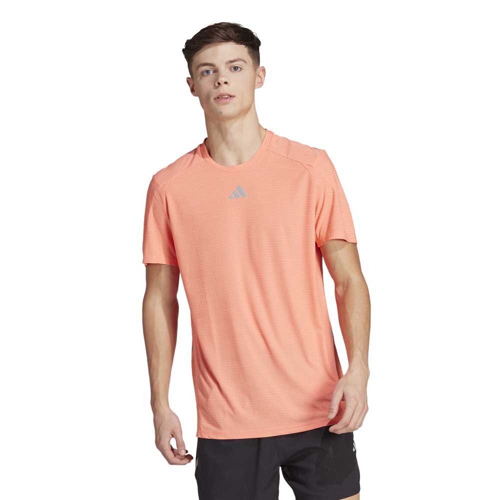 Adidas X-city Heat Short Sleeve T-shirt Orange M Mann von Adidas