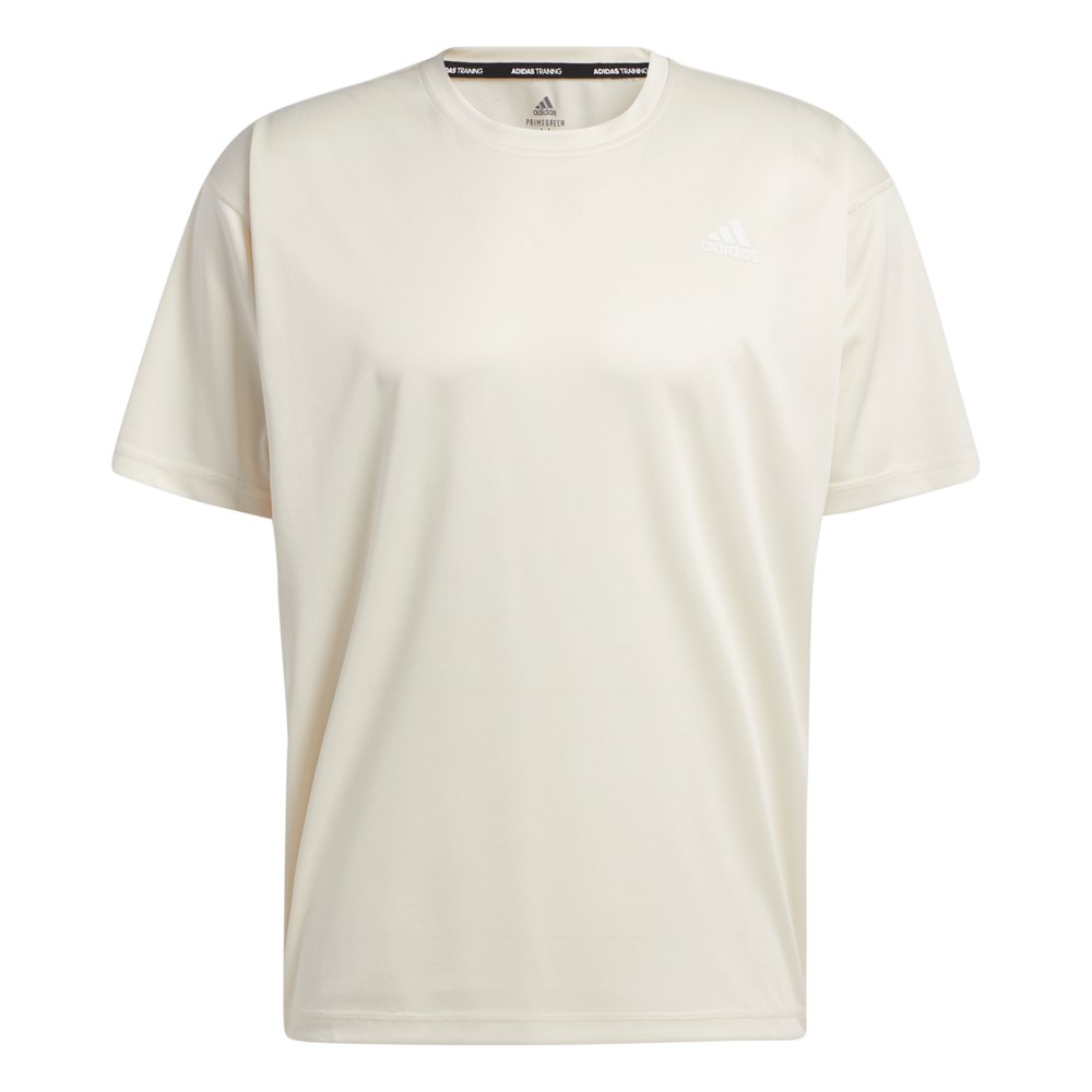 Adidas Yoga Short Sleeve T-shirt Beige S / Regular Mann von Adidas