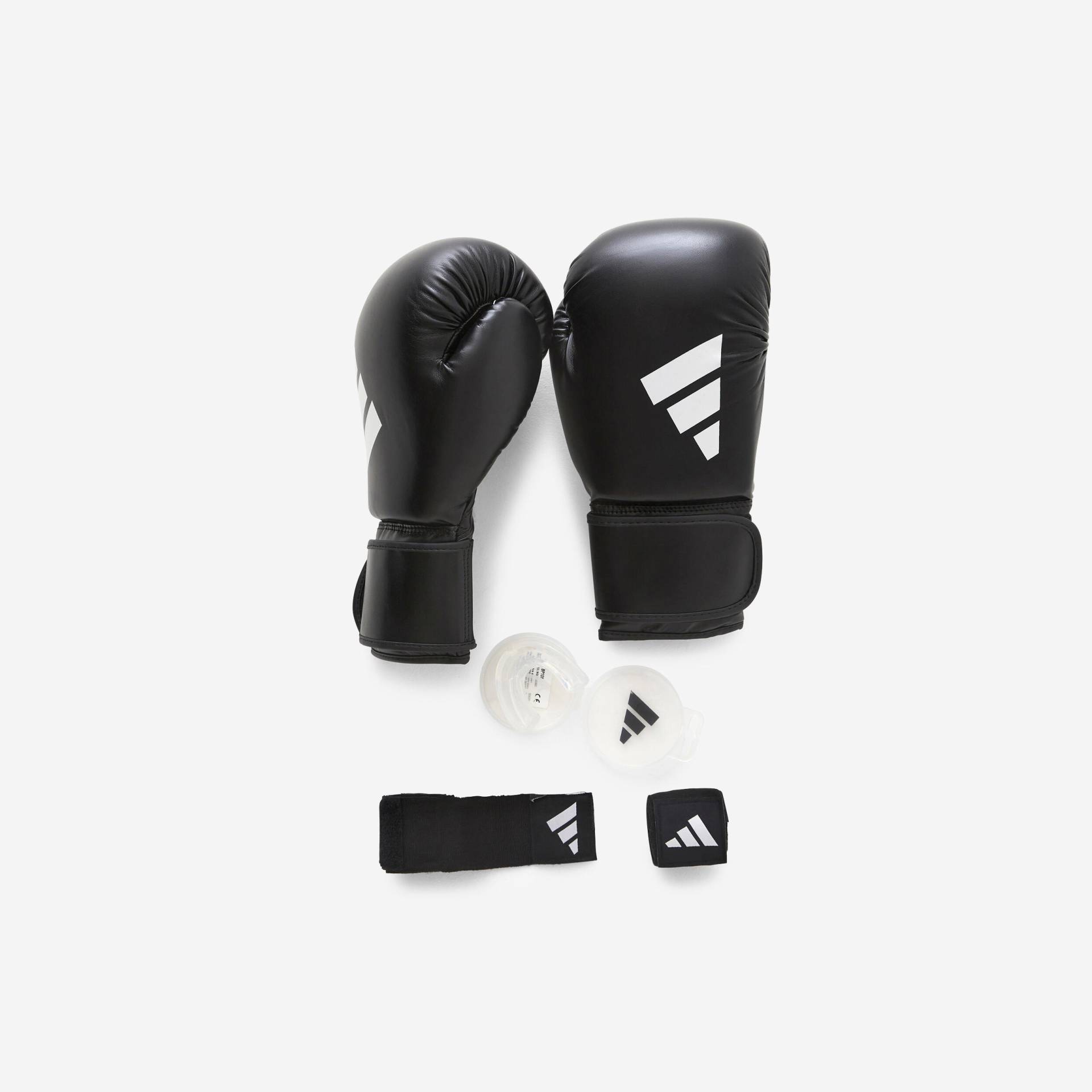 Boxing-Set - Adidas V2 (Handschuhe + Bandagen + Zahnschutz) von Adidas