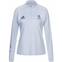 Frankreich FFHB adidas 1/4-Zip Damen Handball Sweatshirt GK9735 von Adidas