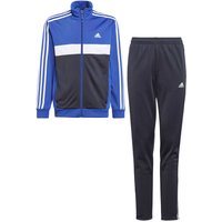 adidas 3-Stripes Tiberio Trainingsanzug Jungen in blau, Größe: 164 von Adidas