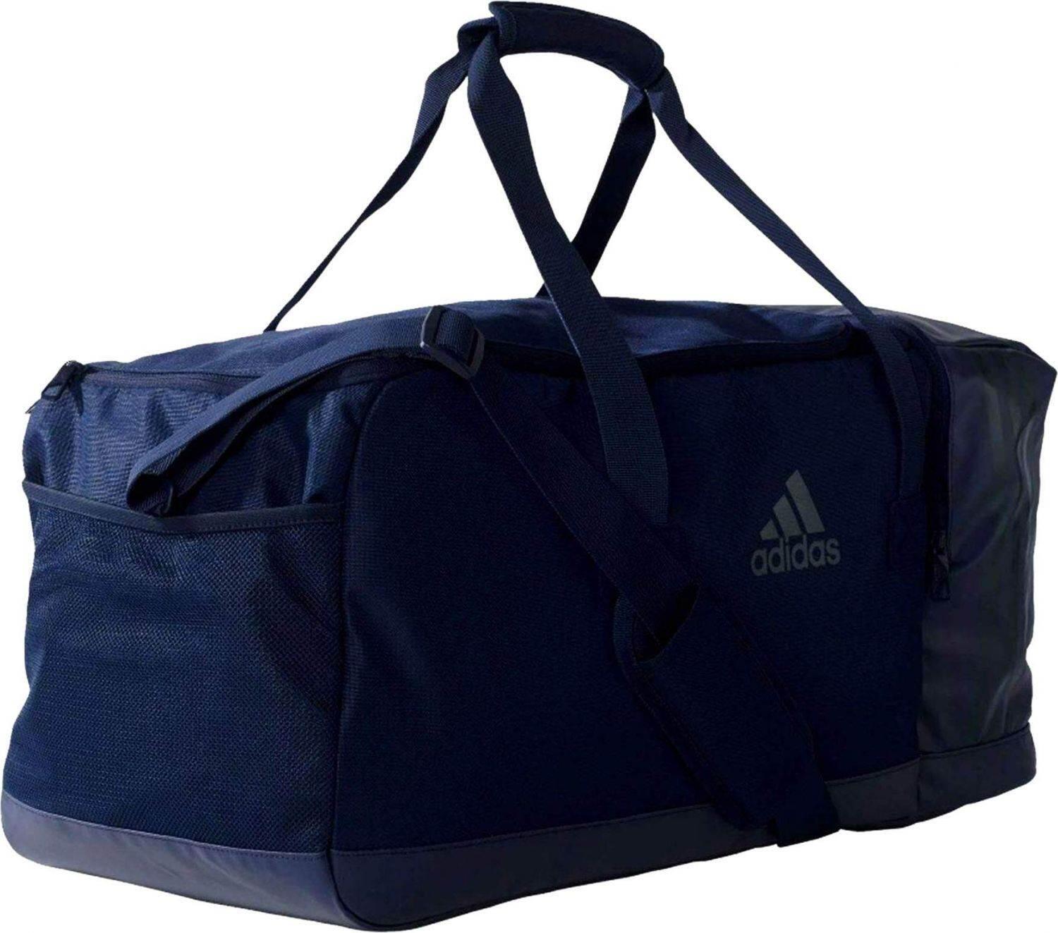 adidas 3S Performance Teambag Medium Sporttasche (collegiate navy/utility green f16/utility green f16) von Adidas