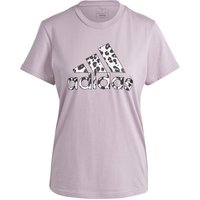 adidas Animal T-Shirt Damen in flieder von Adidas