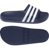 adidas Aqua Adilette Badelatschen darkblue/white 38 von adidas Sportswear