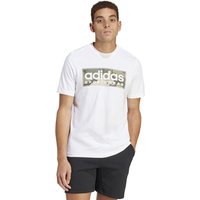adidas Camo Graphic 2 T-Shirt Herren in weiß von Adidas