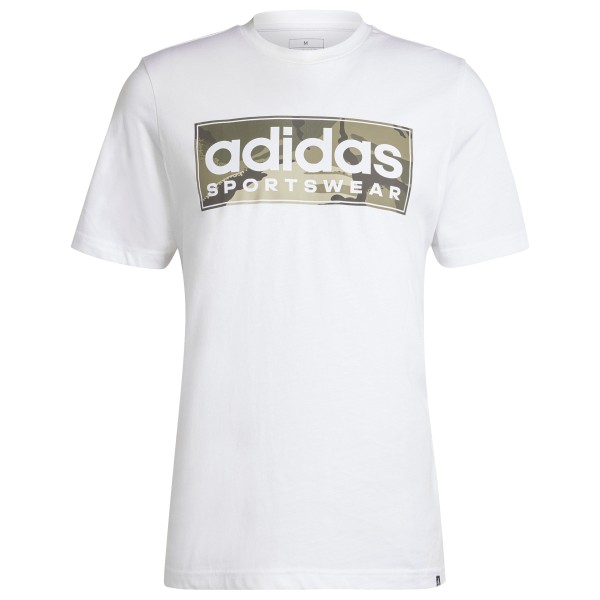 adidas - Camo Graphic Tee 2 - T-Shirt Gr XXL weiß von Adidas