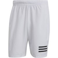 adidas Club 3 Stripes Shorts Herren in weiß, Größe: XXL von Adidas