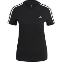 ADIDAS Damen Shirt LOUNGEWEAR Essentials Slim 3-Streifen von Adidas