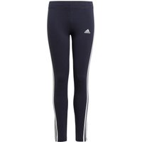 adidas Essentials 3-Streifen Leggings Mädchen legend ink/white 104 von adidas performance