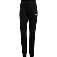 adidas Essentials French Terry 3-Streifen Jogginghose Damen black/white XS von adidas Sportswear