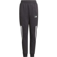 adidas Future Icons 3-Streifen Tapered-Leg Trainingshose Kinder GT9433 - black/white 164 von adidas performance