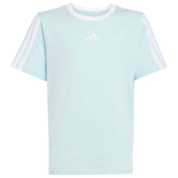 adidas - Girl's 3-Stripes Essentials T-Shirt - T-Shirt Gr 152 grau von Adidas