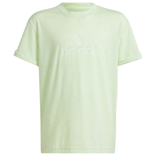 adidas - Girl's FI Big Logo Tee - T-Shirt Gr 140 grün von Adidas