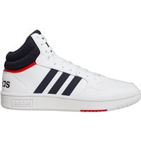 adidas Hoops 3.0 Mid Classic Vintage Sneaker 01F7 - ftwwht/legink/vivred 40 von adidas Sportswear