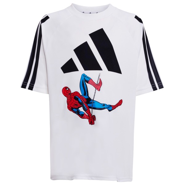 adidas - Kid's Adidas Marvel Spider-Man Tee - T-Shirt Gr 116 weiß von Adidas