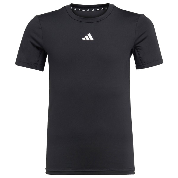 adidas - Kid's Techfit Tee - Funktionsshirt Gr 140 schwarz/grau von Adidas