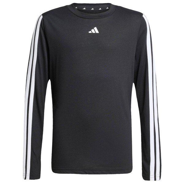 adidas - Kid's Train Essentials Longsleeve - Funktionsshirt Gr 128 grau/schwarz von Adidas