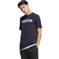 adidas LIN Singel Jersey T-Shirt Herren in dunkelblau von Adidas