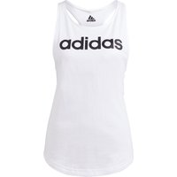 adidas Loungewear Essentials Loose Logo Tanktop Damen 001A - white/black XL von adidas Sportswear