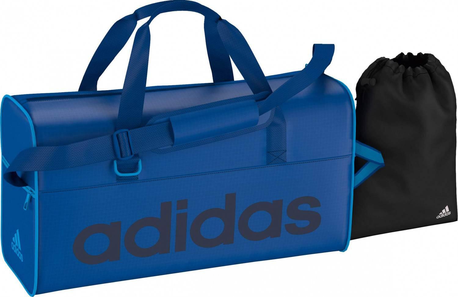 adidas Linear Essentials Teambag M Tasche (blue beauty f10/collegiate navy/solar blue2 s14/solar blue2 s14) von Adidas