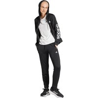 adidas Linear Trainingsanzug Damen 095A - black/white M von adidas Sportswear